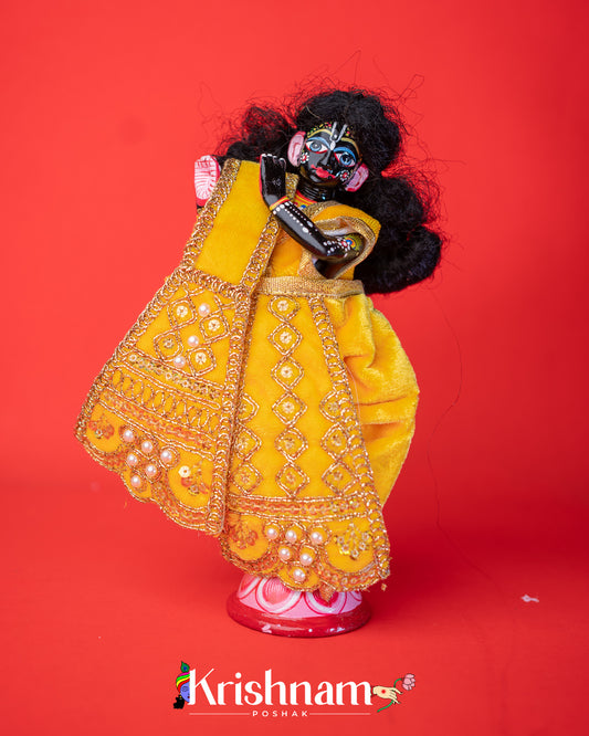 Velvet Heavy dress for Radha Krishna ji (6 Colors) (Winter Collection)