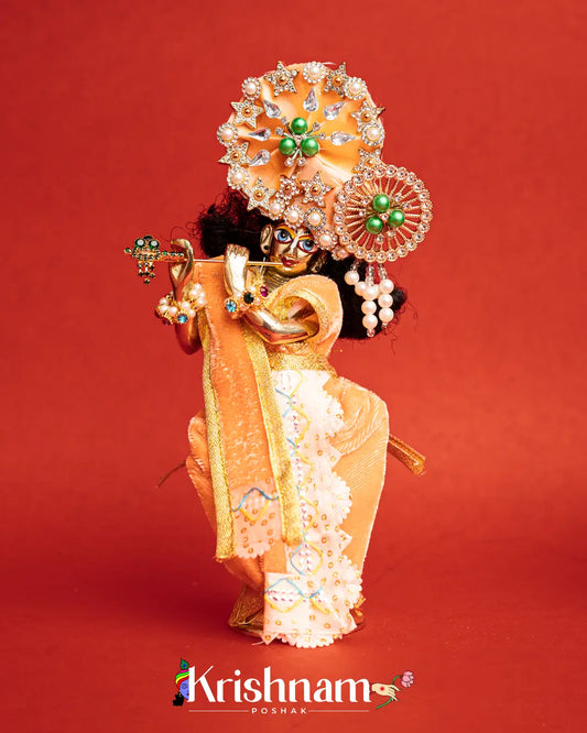 Soft Velvet Dress for Radha Krishna (Dress Only) (Different Colors) (Pagdi Not Included) - Krishnam Poshak