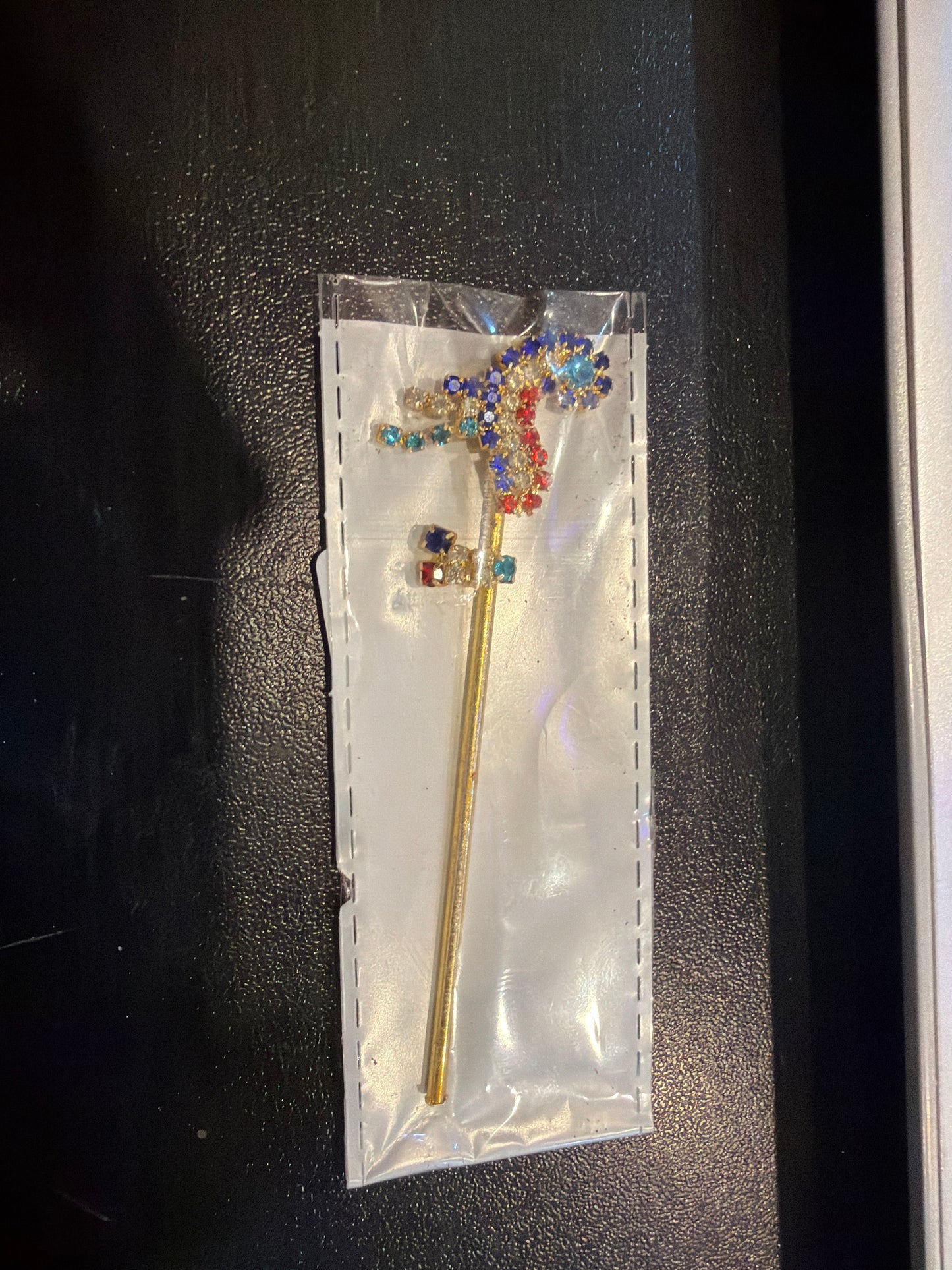 AD Kundan Bansuri for Small Size Shri Krishna & Laddu Gopal Bansuri