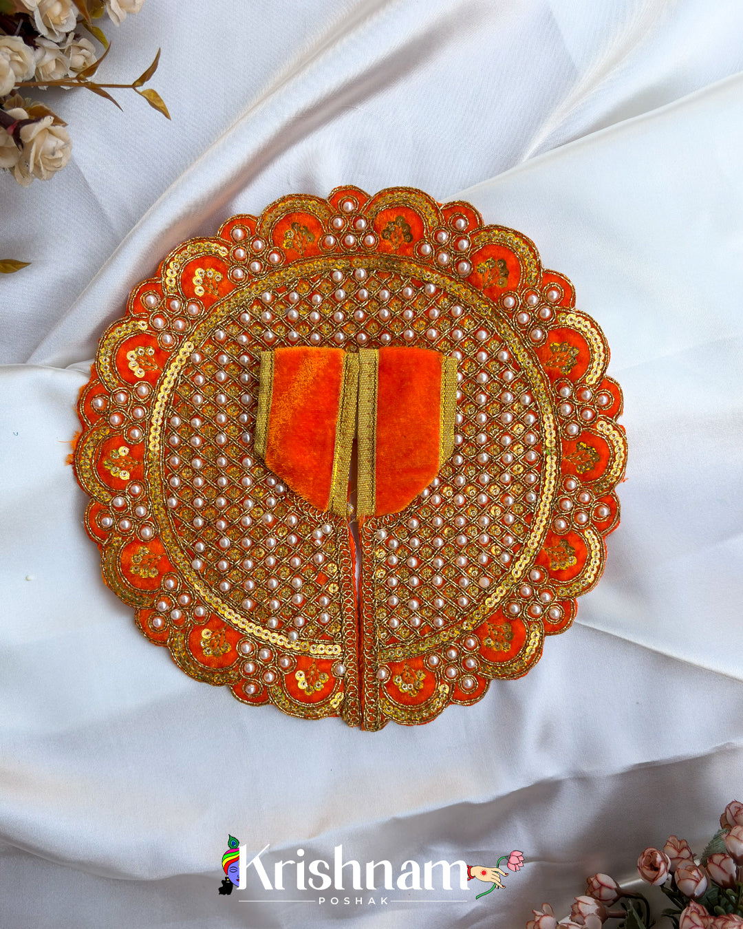 Velvet Heavy dress for laddu gopal ji (6 Colors) (Winter Collection)