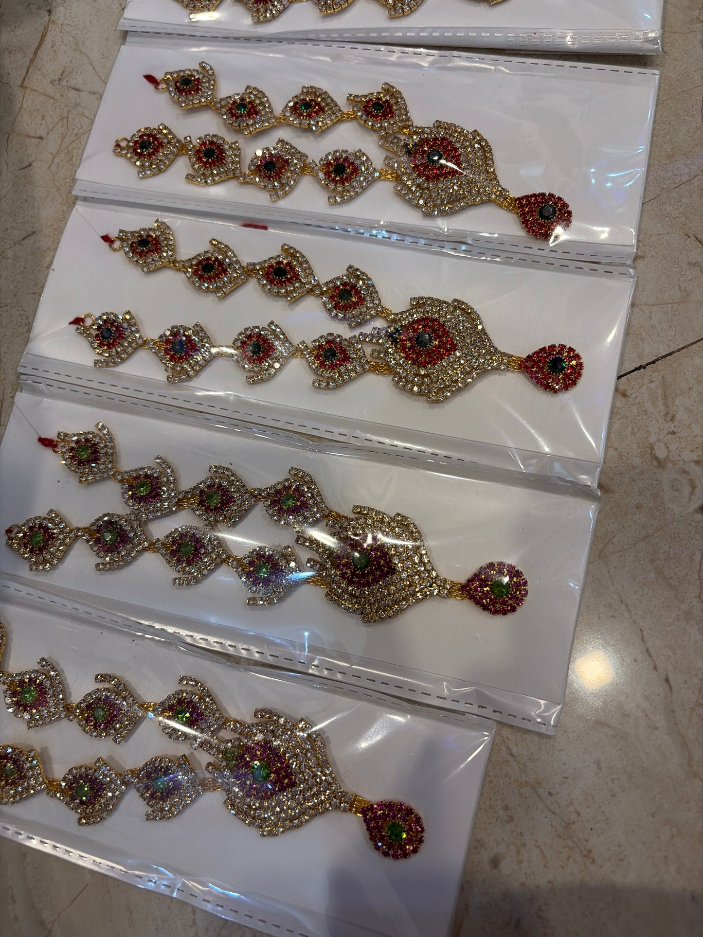 Big Lotus AD Stone Heavy Jewellery For  Shreenath Ji, Laddu Gopal & Shri Krishna, Radha