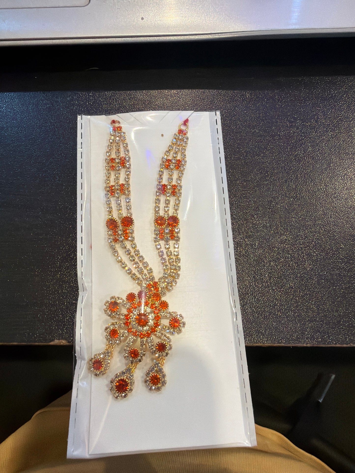 Big Pendent WithAD Stip AD Stone Heavy Jewellery For  Shreenath Ji, Laddu Gopal & Shri Krishna, Radha