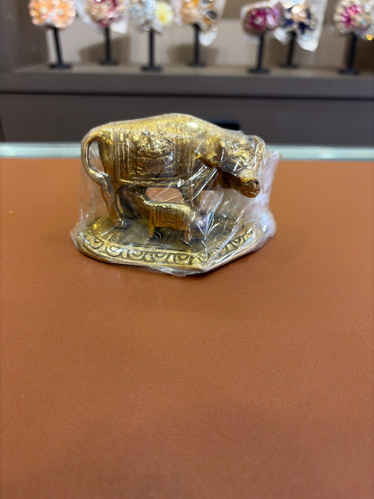 Kamdhenu Giya Idol - Brass (Different Size)