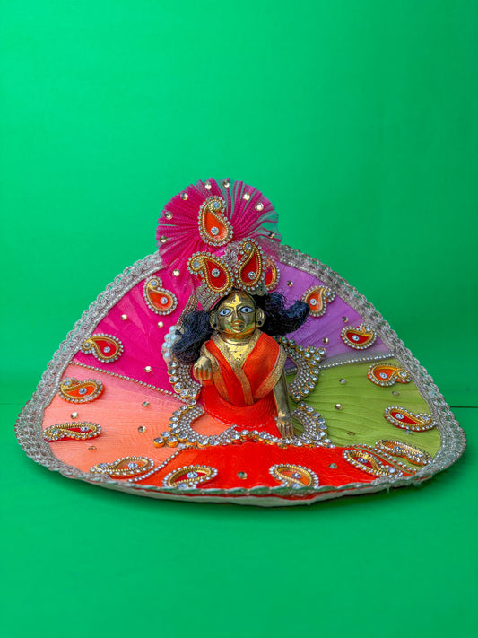Heavy dress for laddu gopal ji for Holi (6 Colors)