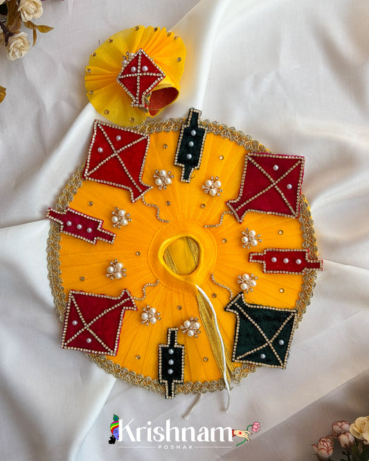 Kite Charkhi Dress Heavy Dress for laddu Gopal ji