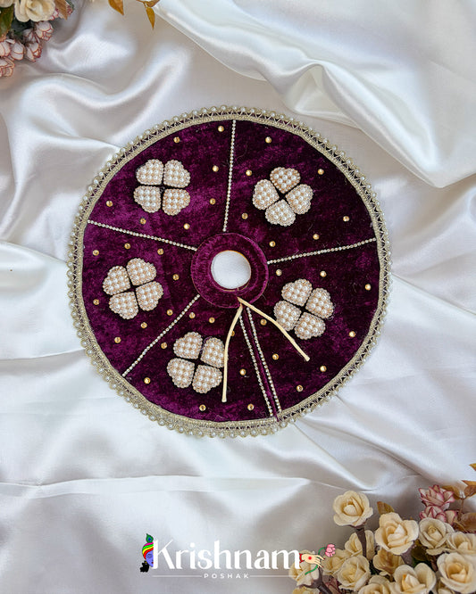 Velvet dress Wine Heavy for laddu Gopal ji (Winter Collection) ( Pagdi Not included)