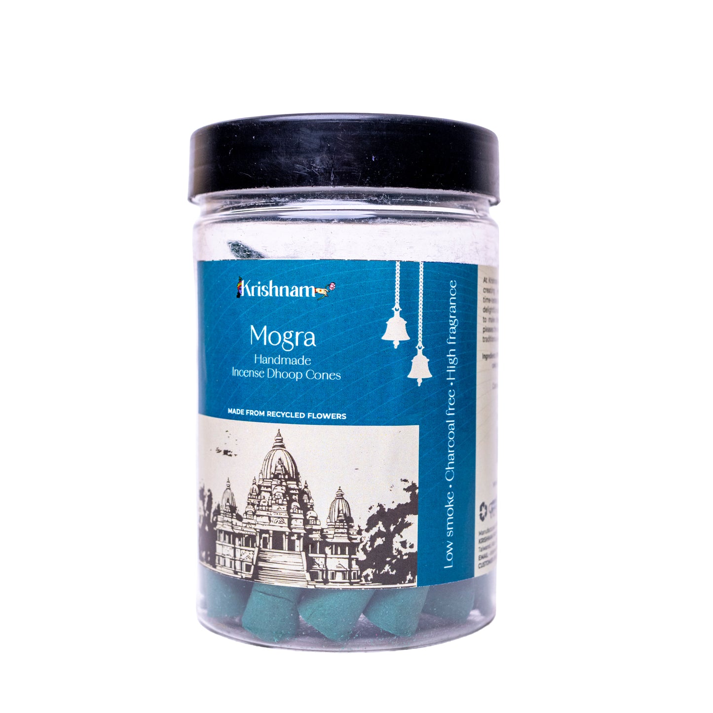 Mogra Premium HandmadeIncense Dhoop Cones
