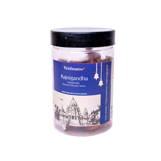 Rajnigandha Premium HandmadeIncense Dhoop Cones