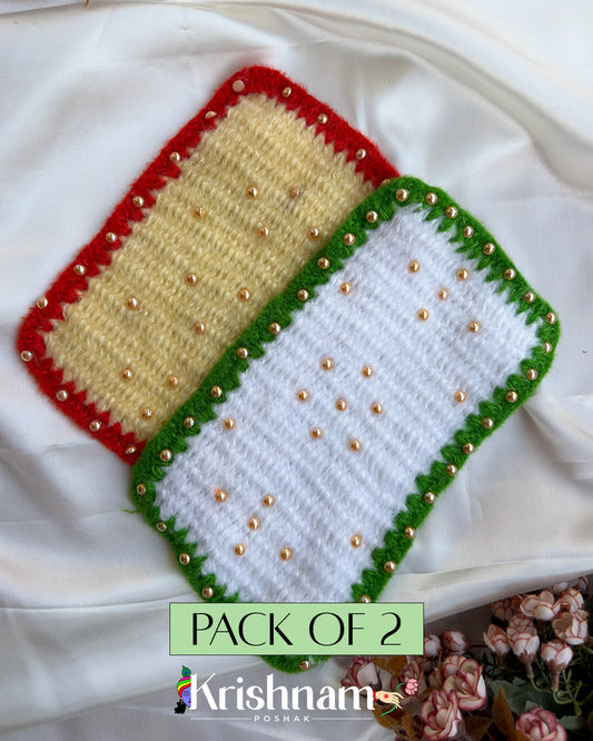 Woolen Heavy Shawal for laddu Gopal ji & Radha Krishna (Color may Varey) (Winter Collection)