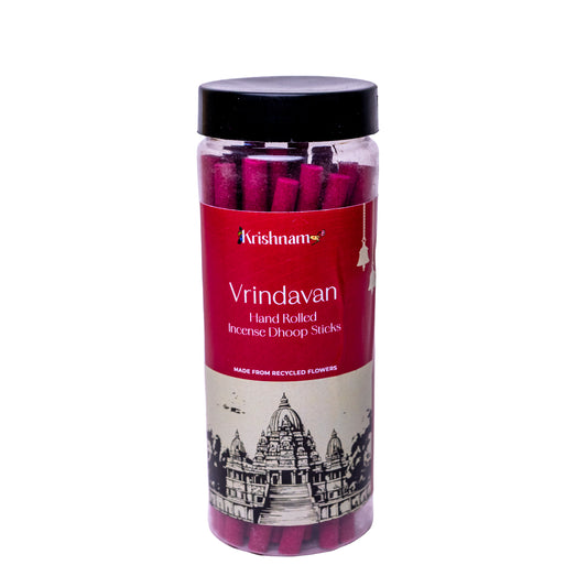 Vrindavan Premium Hand Rolled Incense Dhoop Sticks