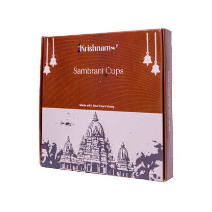 Handmade Sambrani Cups (15 in each box)
