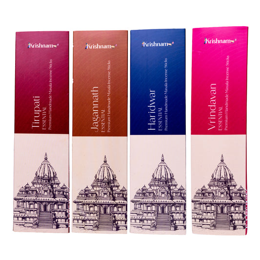 Pack of 4  Premium Handmade Masala Incense Sticks